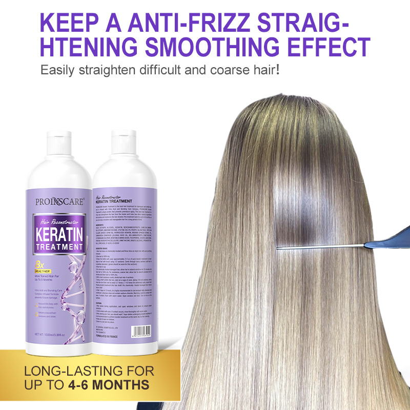 Pure Keratin Hair Treatment Professional Brazilian Keratin Treatment Organic Keratin Hair Straightening Treatment