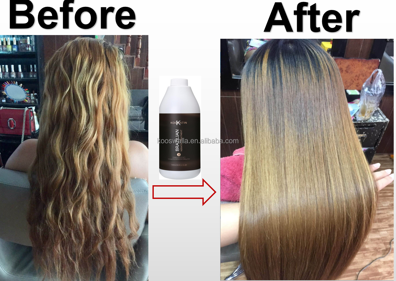 Pro Tech Innovative Brazilian Hair Keratin Smoothing System Naturals Hydrolyzed Keratin for Hair Treatment