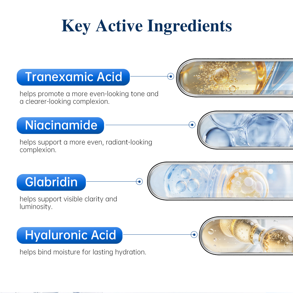 Bulk Formulation Nicotinamide Brighten Skin Hydration Oil Balancing Care Dark Spot Customer Filling Face Serum