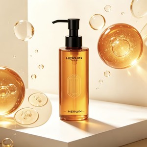 Amber Skincare Cleansing Oil with Triple Amino Acid Formula for Gentle Makeup Removal Effective Pore Cleaning &amp; Mild Skin Care