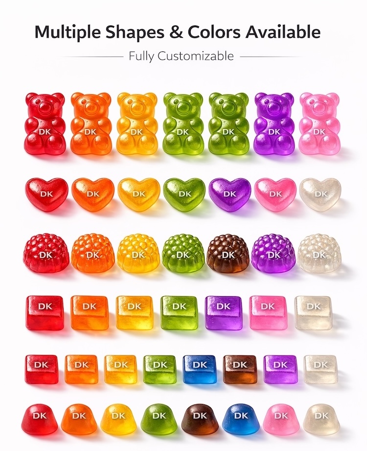 Health Collagen Peptide Gummies Supplement For Skin Whitening Dietary Supplement Private Label Supplement Manufacturer