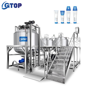Ointment Vacuum Emulsifying Liquid Detergent Production Line Body Lotion Making Machine
