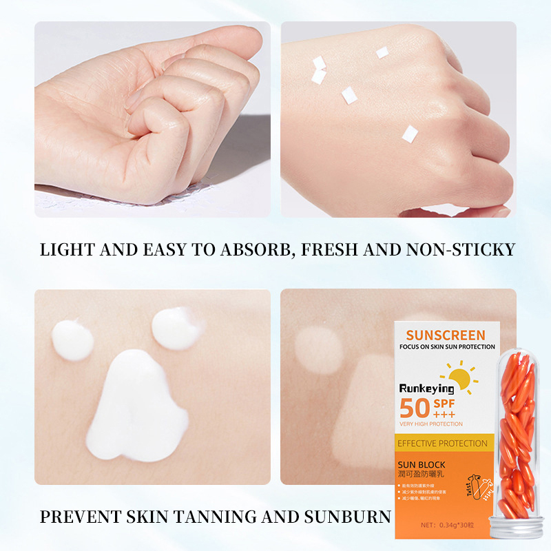Wholesale High SPF50 Moisturizing Broad Spectrum UVA UVB Face Body Protection Factory Direct Customizable Sunscreen Cream