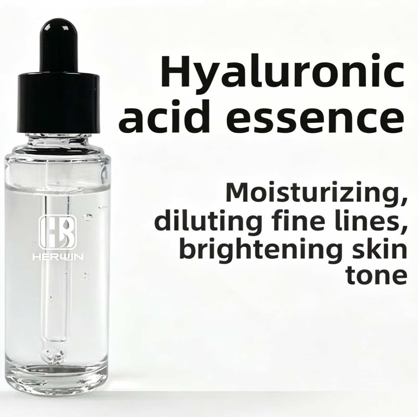 Wholesale Hyaluronic Acid Serum Stock Solution Niacinamide Hydrating Moisturizer Anti-Wrinkle Liquid Face OBM