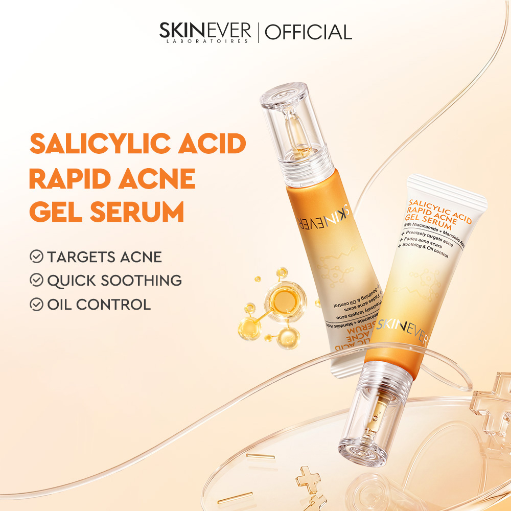 Wholesale Skinever Oil Control Salicylic Acid Rapid Acne Gel Serum Face Skincare Products Soothing Facial Serum
