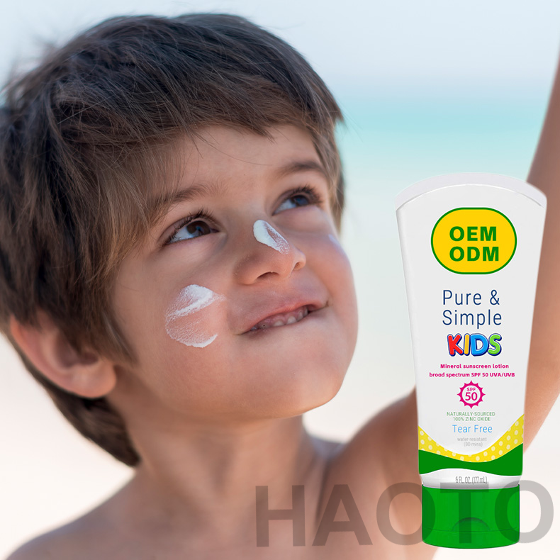 Hot Seller Wholesale Baby Mineral Enriched Reef Friendly Broad Spectrum Sunscreen Spray SPF 50 Max Protect Clear Spray