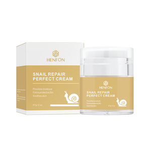 Private Label Facial Skin Care Snail Slime Extract Repair White Face Cream Day Adults Anti-aging Whitening Cream OEM/ODM