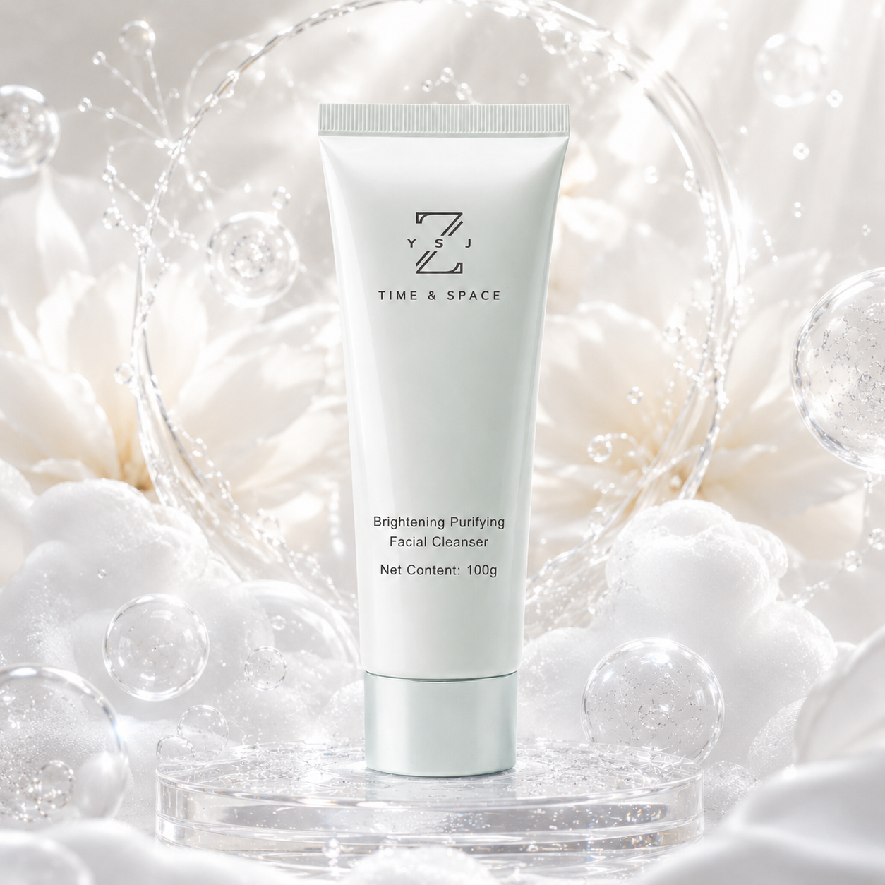 Prebiotic Microbiome Friendly Cleanser White Label Cosmetics Barrier Safe Face Wash Calms Redness During Daily Wash