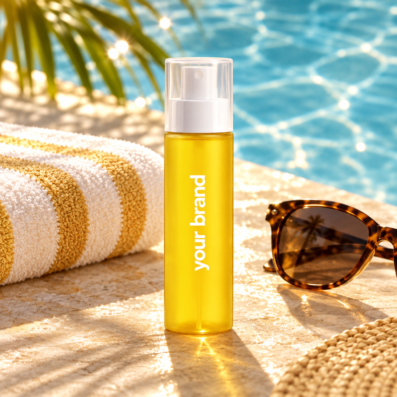70% Organic Hydrating Aloe Vera Body Sunscreen Spray Fast Absorbing Non-Greasy Self Tanning Self Tanning Products Wholesale