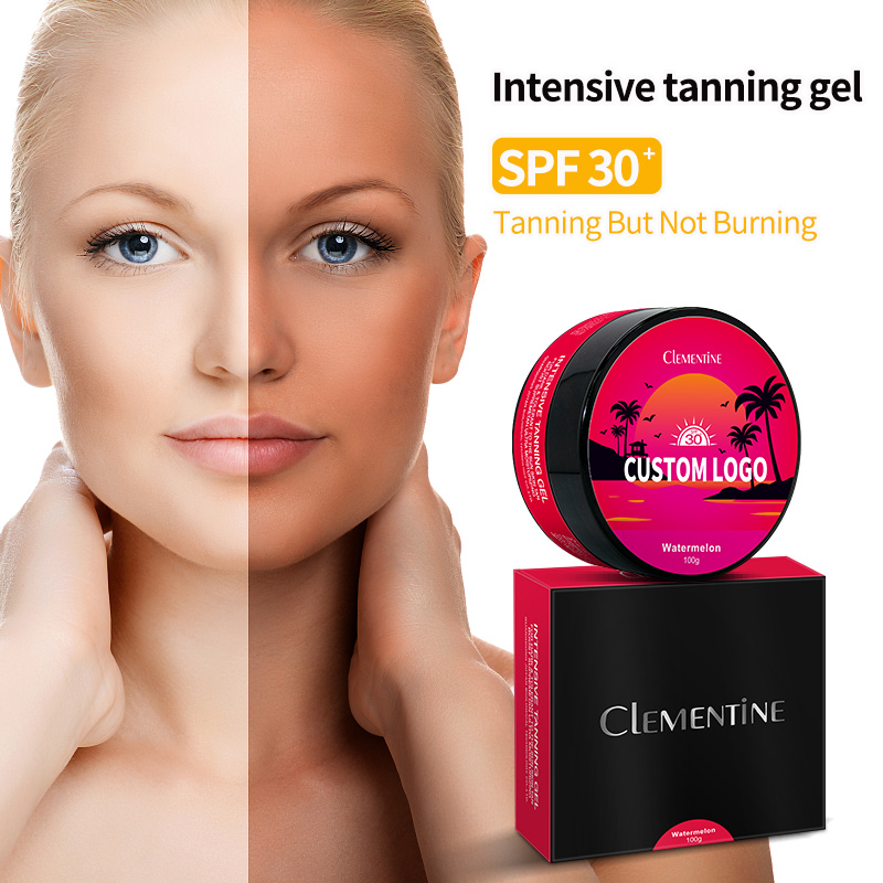 Wholesale Organic Indoor Instant Sun Tan Accelerator Lotion for Sunbed