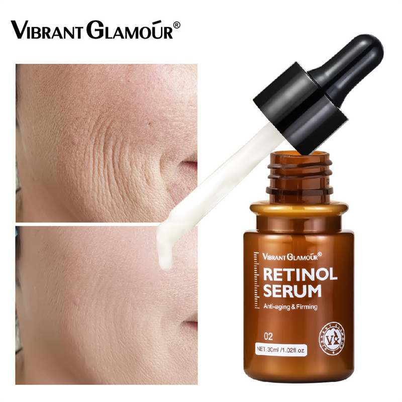 Wholesale Private Label Hydrating Whitening Moisturizing Anti-aging Repairing Anti-wrinkle Retinol Facial Serum