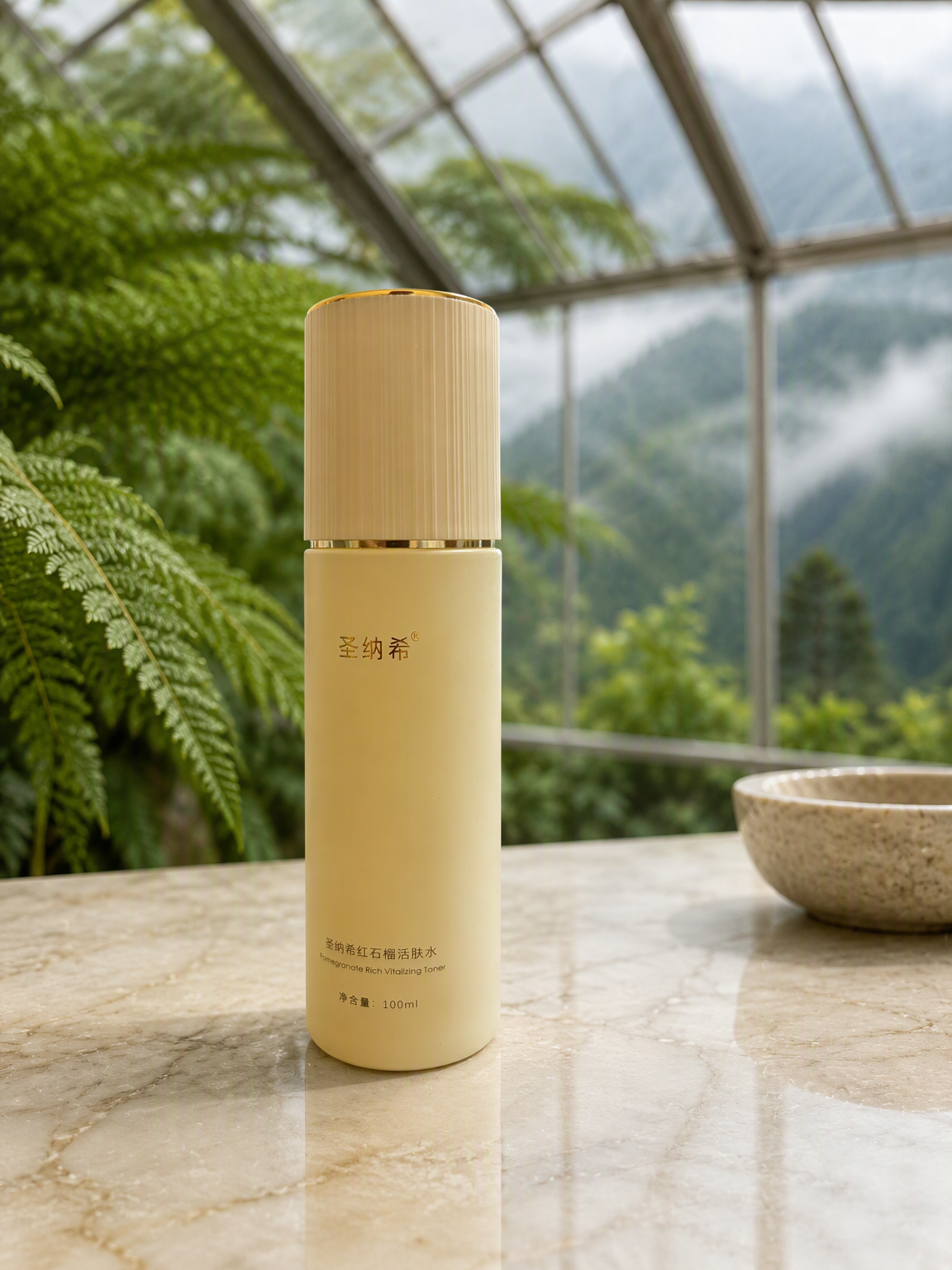 Custom Formulation SANAE Nourishing Face Tonic with Swiss Glacier Water Custom Formula
