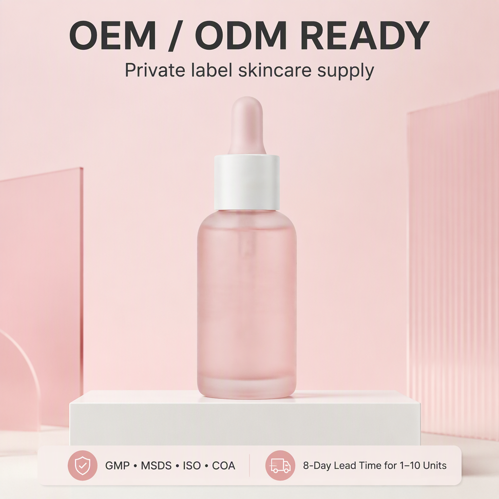Wholesale Full Face Body Serum 30ml with Hydrolyzed Collagen Niacinamide and Hyaluronic Acid Dark Spot Whitening Face Serum
