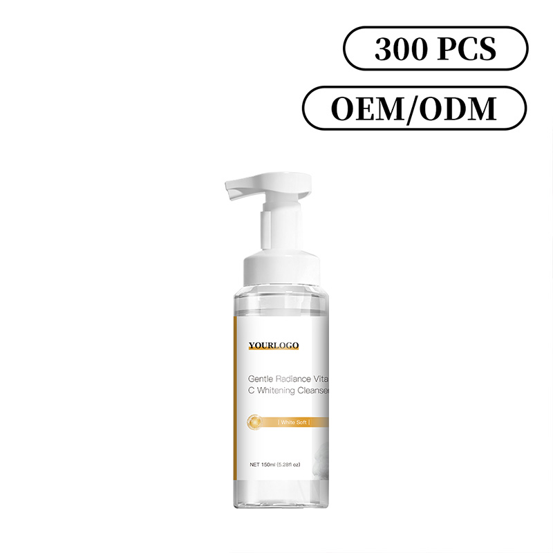 Personalized Softening Vitamin C Brightening Whitening Facial Cleanser