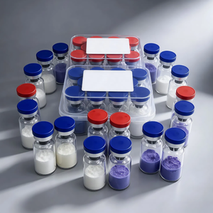 Custom Order Direct Supply Factory Wholesale 99% Lyophilized Powder Peptide GHK-CU COA Certificate Cosmetic Formulation Material
