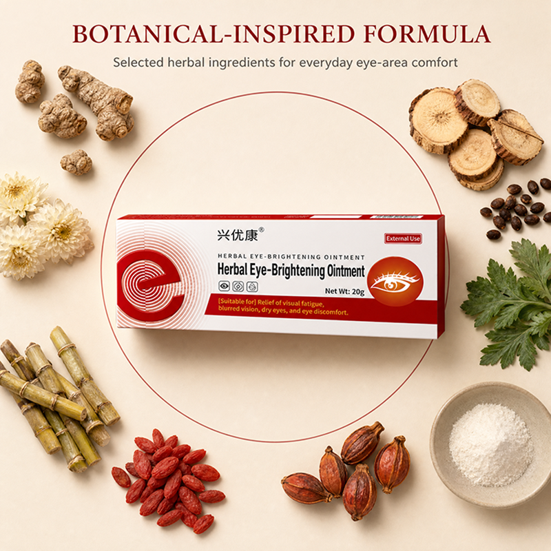 Wholesale Herbal Eye Care Cream Wild Chrysanthemum Extract Brightening Dark Circle Removal Eye Cream ISO Certified for Eye