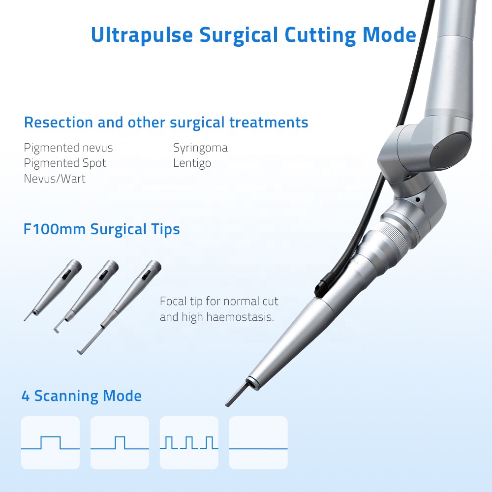 Medical Beauty Equipment For Acne/scar Removal Skin Rejuvenation CO2 Fractional Laser Therapy Device Self-Leveling Technology