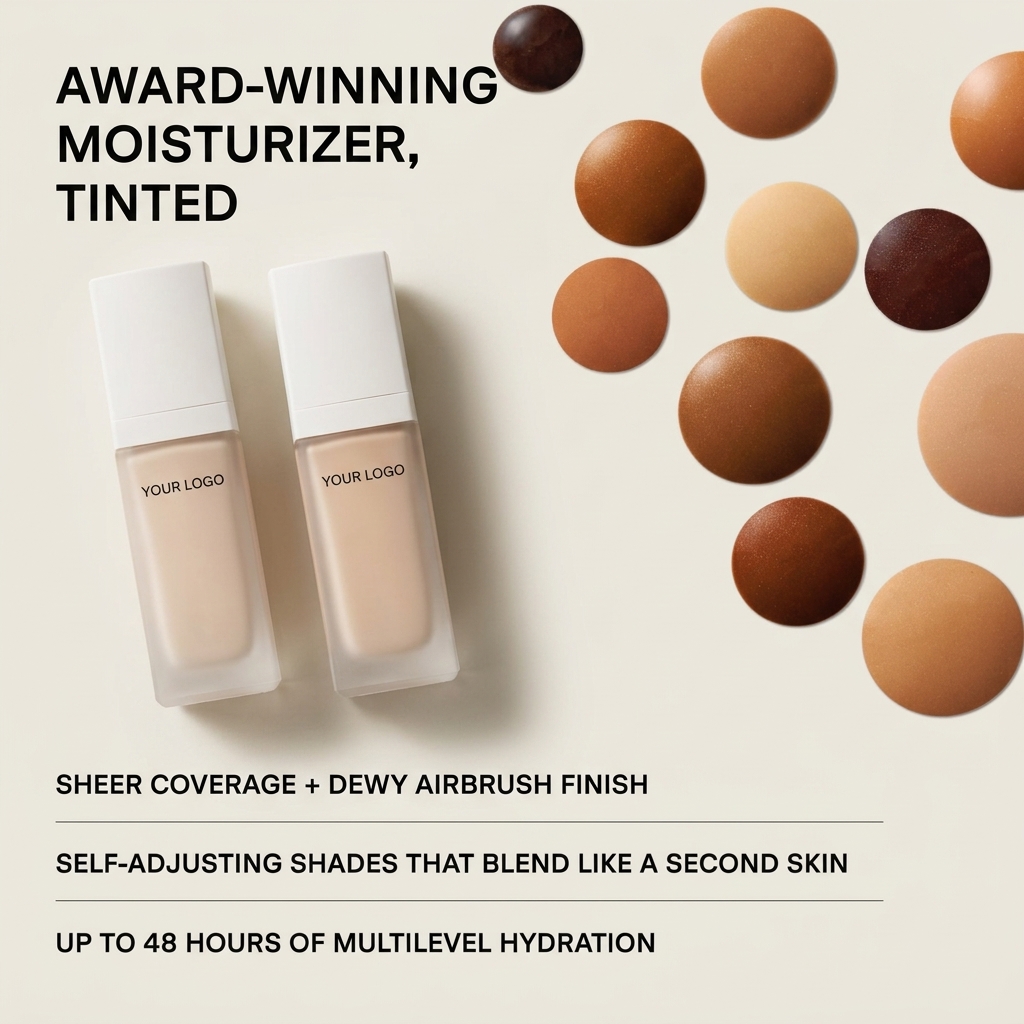 Full Service OEM ODM BB Cream Private Label Customized Branding Professional Makeup Factory Formulation Lab Kit Pro