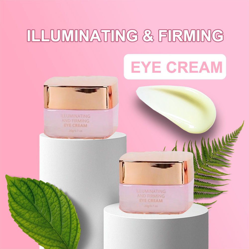 High Quality Wholesale Custom Cruelty Free Peptides Firming Eye Lift Cream Reduce Puffiness Eye Fine Lines Anti Aging Eye Cream