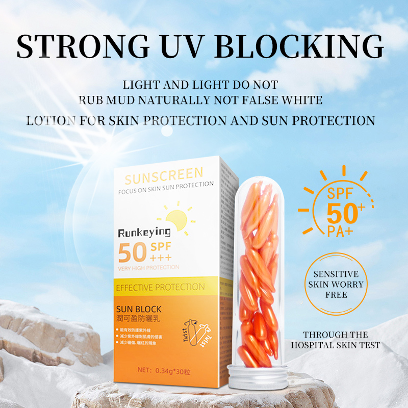 Wholesale High SPF50 Moisturizing Broad Spectrum UVA UVB Face Body Protection Factory Direct Customizable Sunscreen Cream