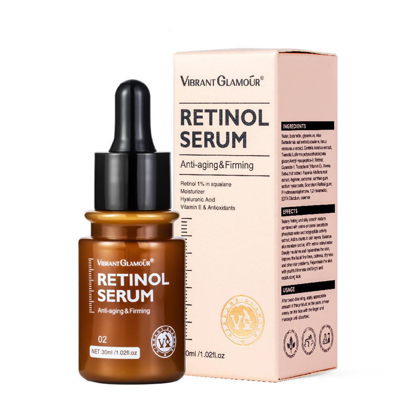 Wholesale Private Label Hydrating Whitening Moisturizing Anti-aging Repairing Anti-wrinkle Retinol Facial Serum