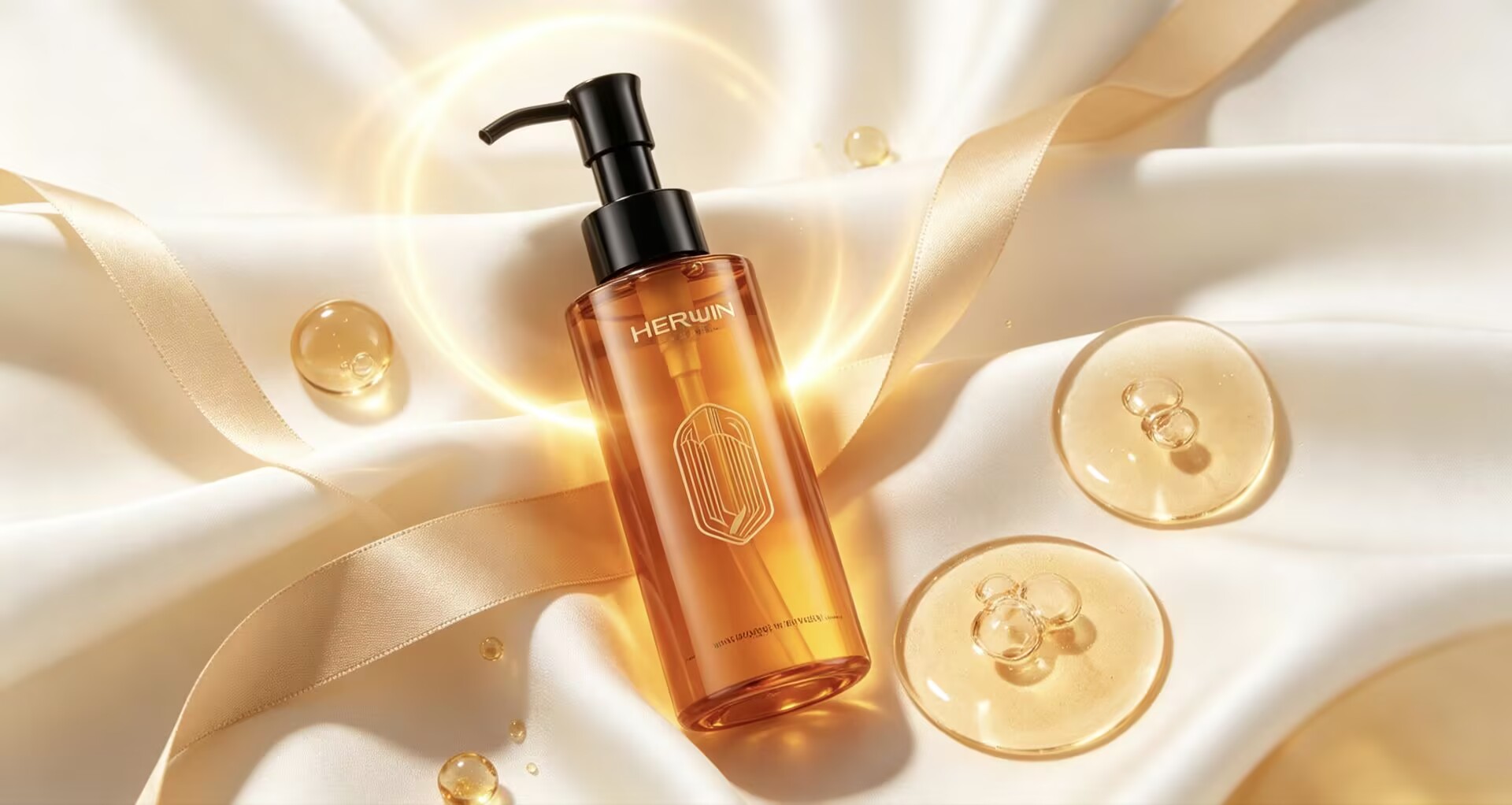 Amber Skincare Cleansing Oil with Triple Amino Acid Formula for Gentle Makeup Removal Effective Pore Cleaning &amp; Mild Skin Care