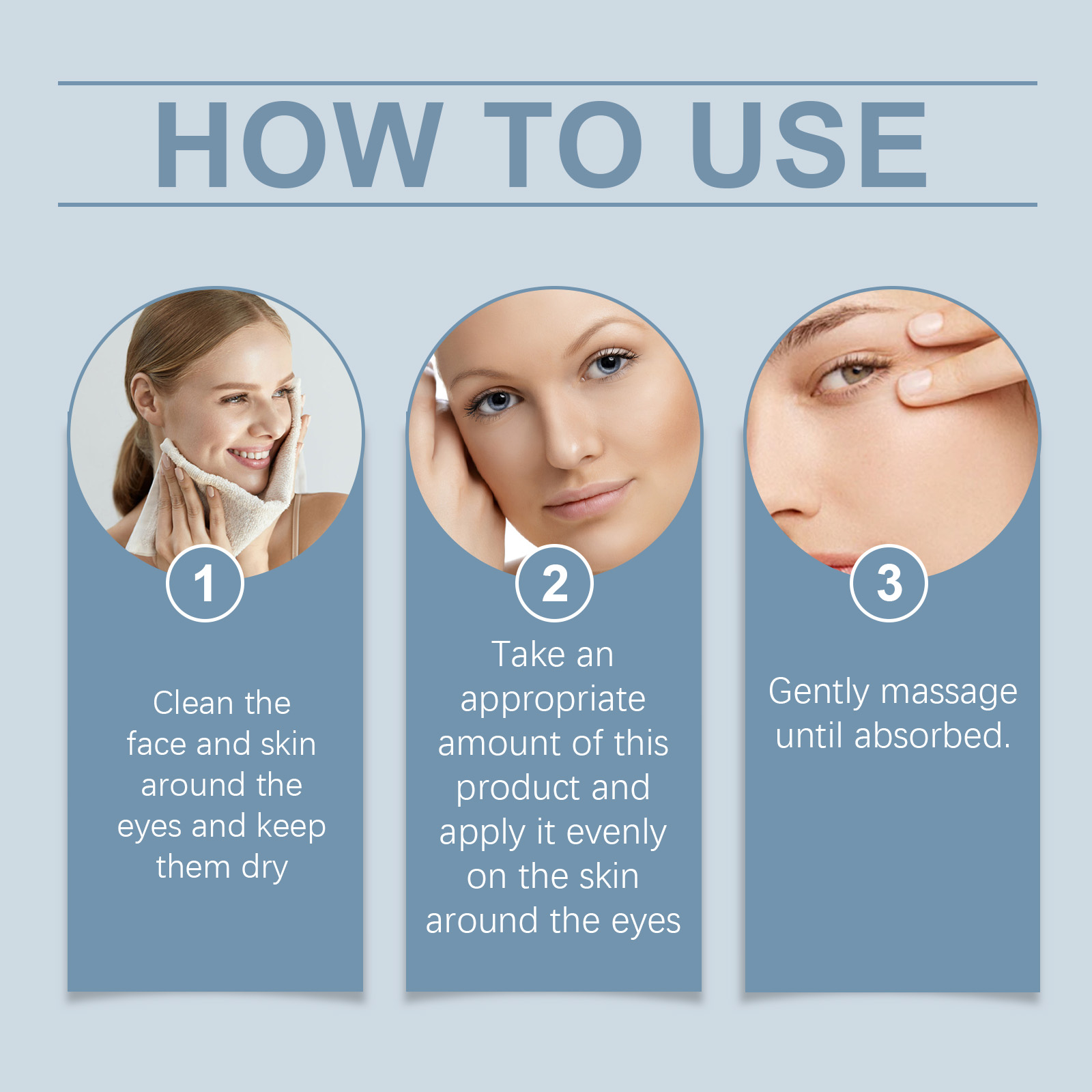 Stock Hydrating Nourishing Eye Cream Anti Wrinkle Moisturizing Dark Circle Collagen Firming for Women Wholesale Brightening