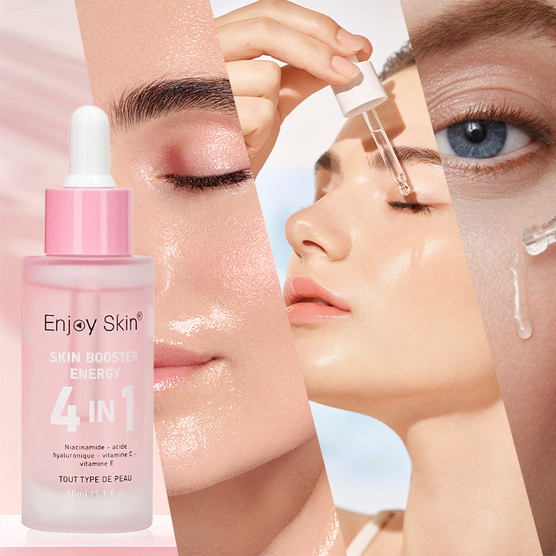 Wholesale Skin Care Niacinamide Hyaluronic Acid Brighten Firming Anti-acne 4 in 1 Facial Serum