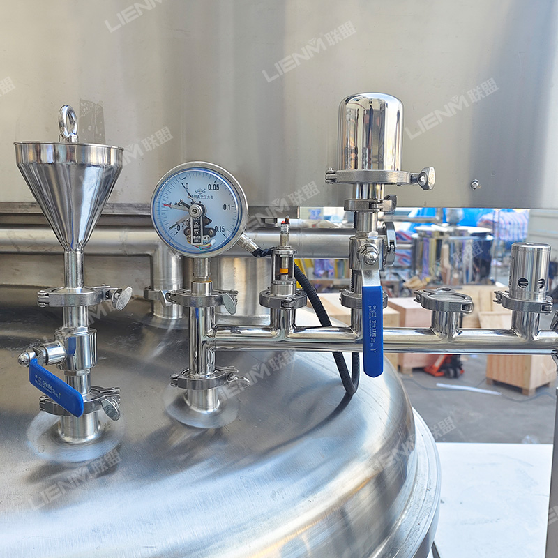 LIENM Toothpaste Manufacturing Plant Vacuum Emulsifying Homogenizer Machine Toothpaste Making Machine Production Line
