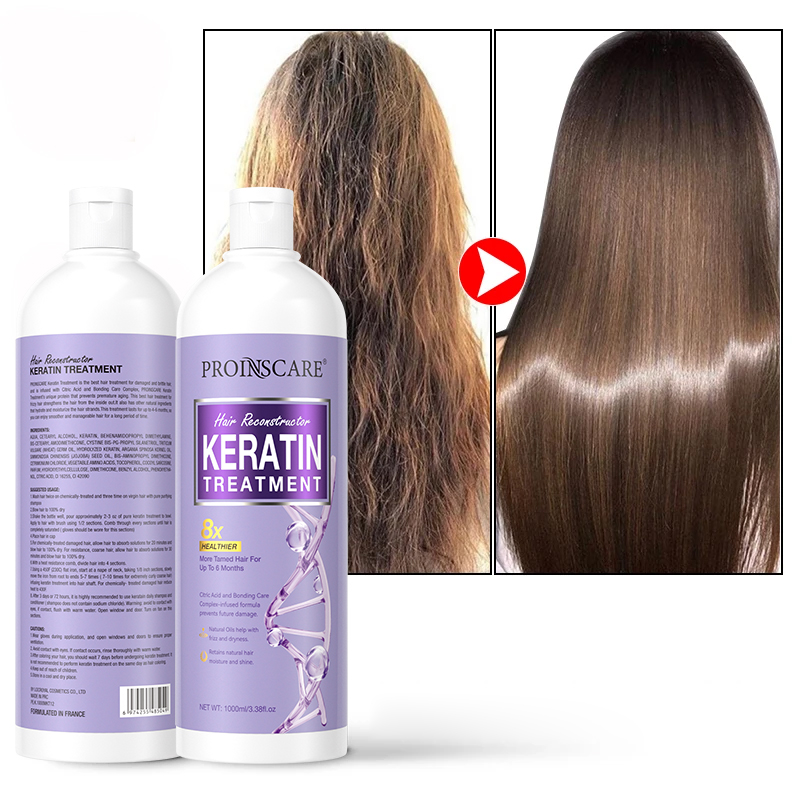 Pure Keratin Hair Treatment Professional Brazilian Keratin Treatment Organic Keratin Hair Straightening Treatment