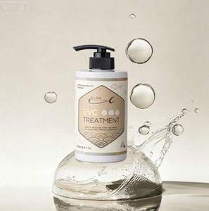 ELRA EVC Treatment Hair Cream 2-IN-1 Keratin Repair Scalp Care Pump Bottle