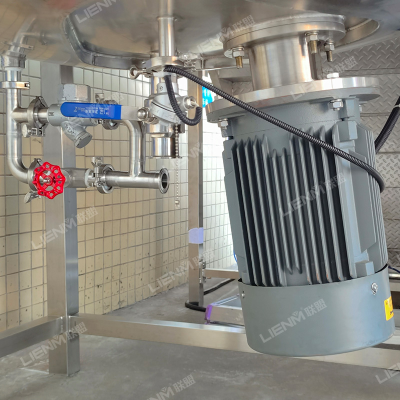 LIENM Toothpaste Manufacturing Plant Vacuum Emulsifying Homogenizer Machine Toothpaste Making Machine Production Line