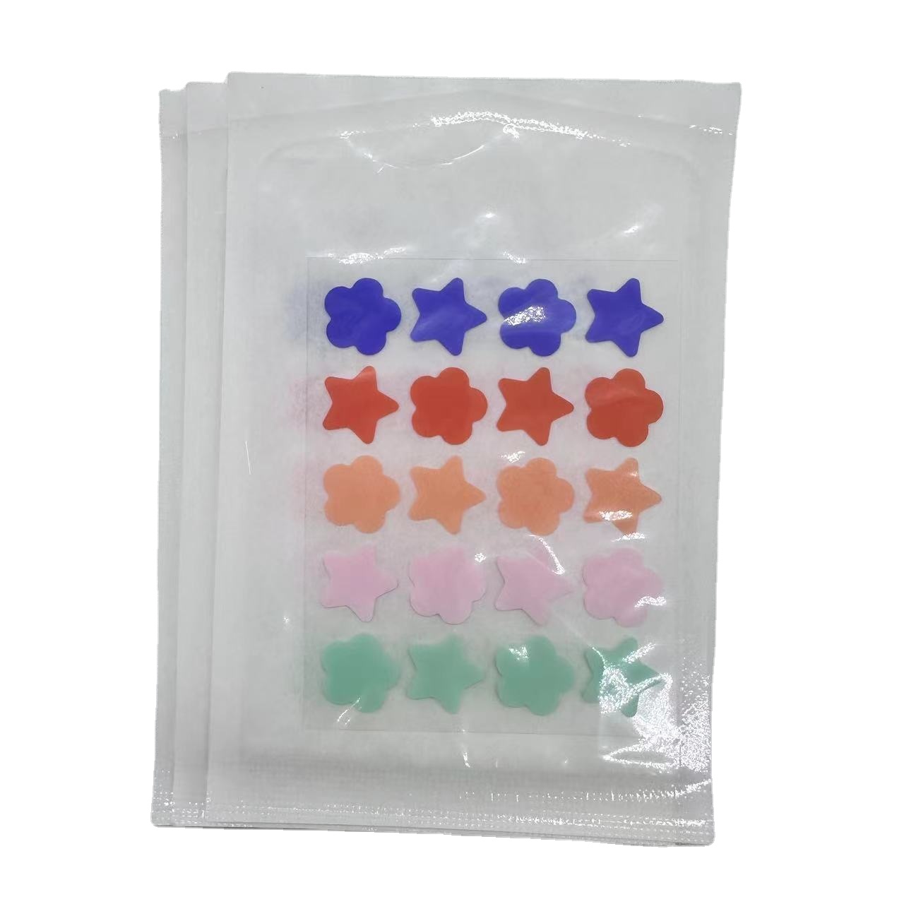 Fashional Five Colors Flowers Absorb Fluid and Reduce Inflammation Cruelty-Free Skincare Hydrocolloid Pimple Patches