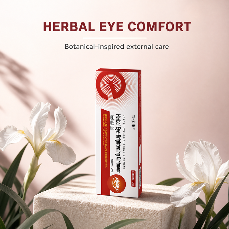 Wholesale Herbal Eye Care Cream Wild Chrysanthemum Extract Brightening Dark Circle Removal Eye Cream ISO Certified for Eye