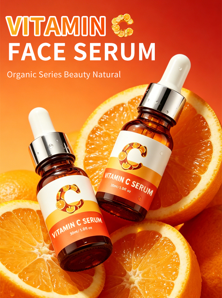 Wholesale Brightening Vitamin C Facial Serum Remove Dark Spots Whitening Serum for Face Skin Care 30ml
