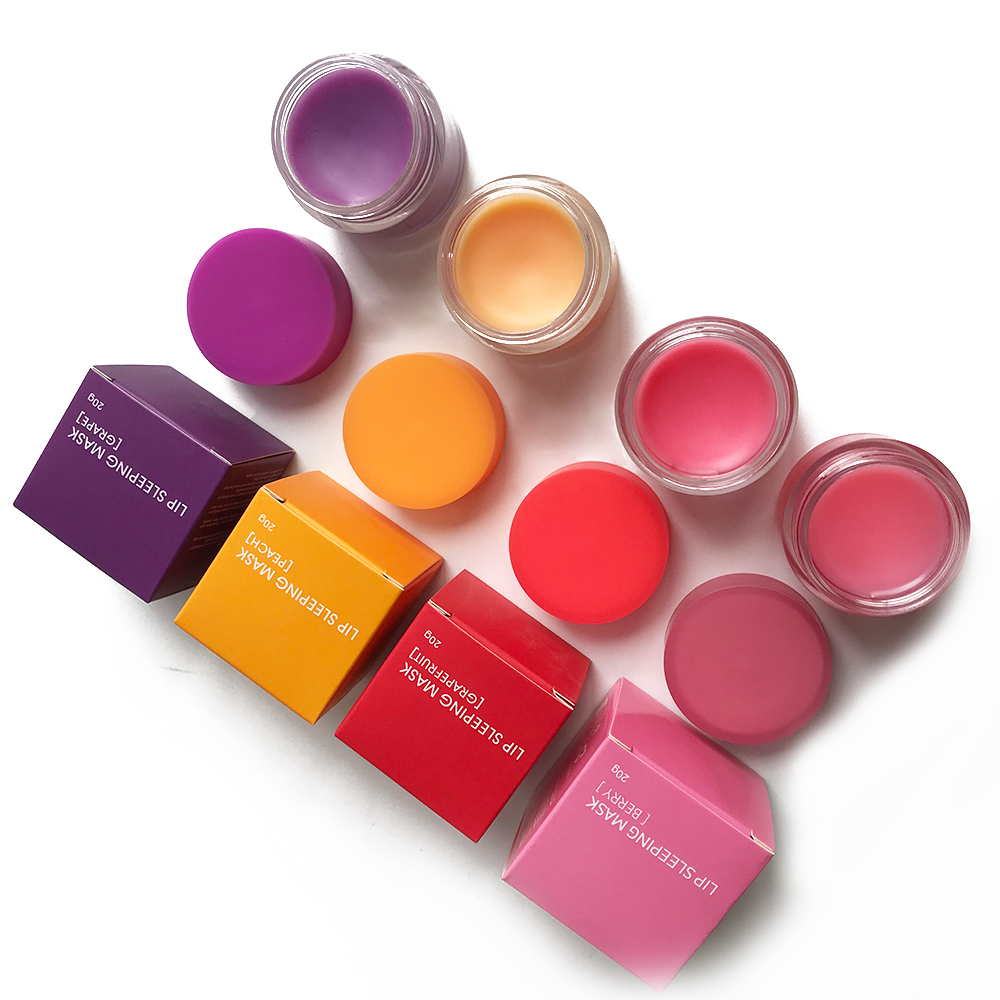 Private Label Moisturizing Cream Lip Balm Waterproof Mineral Vegan Cruelty Free Hydrating Makeup Lip Mask Cream