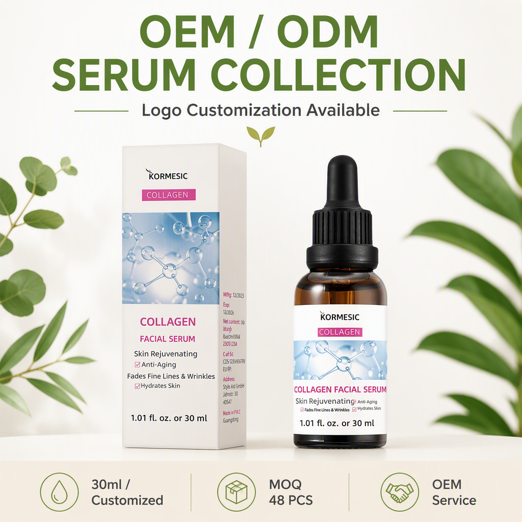 Vitamin Centella Asiatica & Niacinamide Vegan 30ml Face Serum Long-Lasting Hydration Smoothing Brightening Serum Wholesale