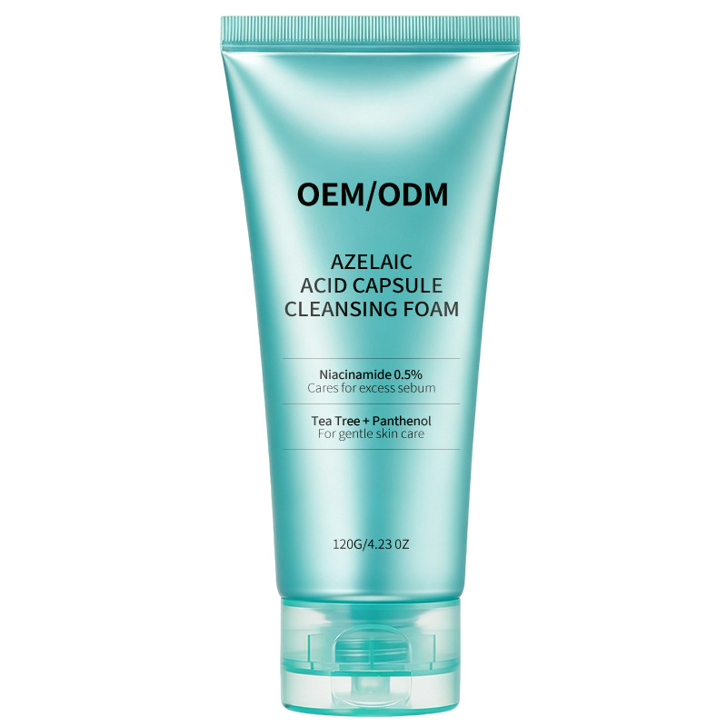 Oil Control Deep Cleansing Facial Foam with Natural Organic Herbal Whitening and Acne Treatment for Oily Skin Gentle Formula