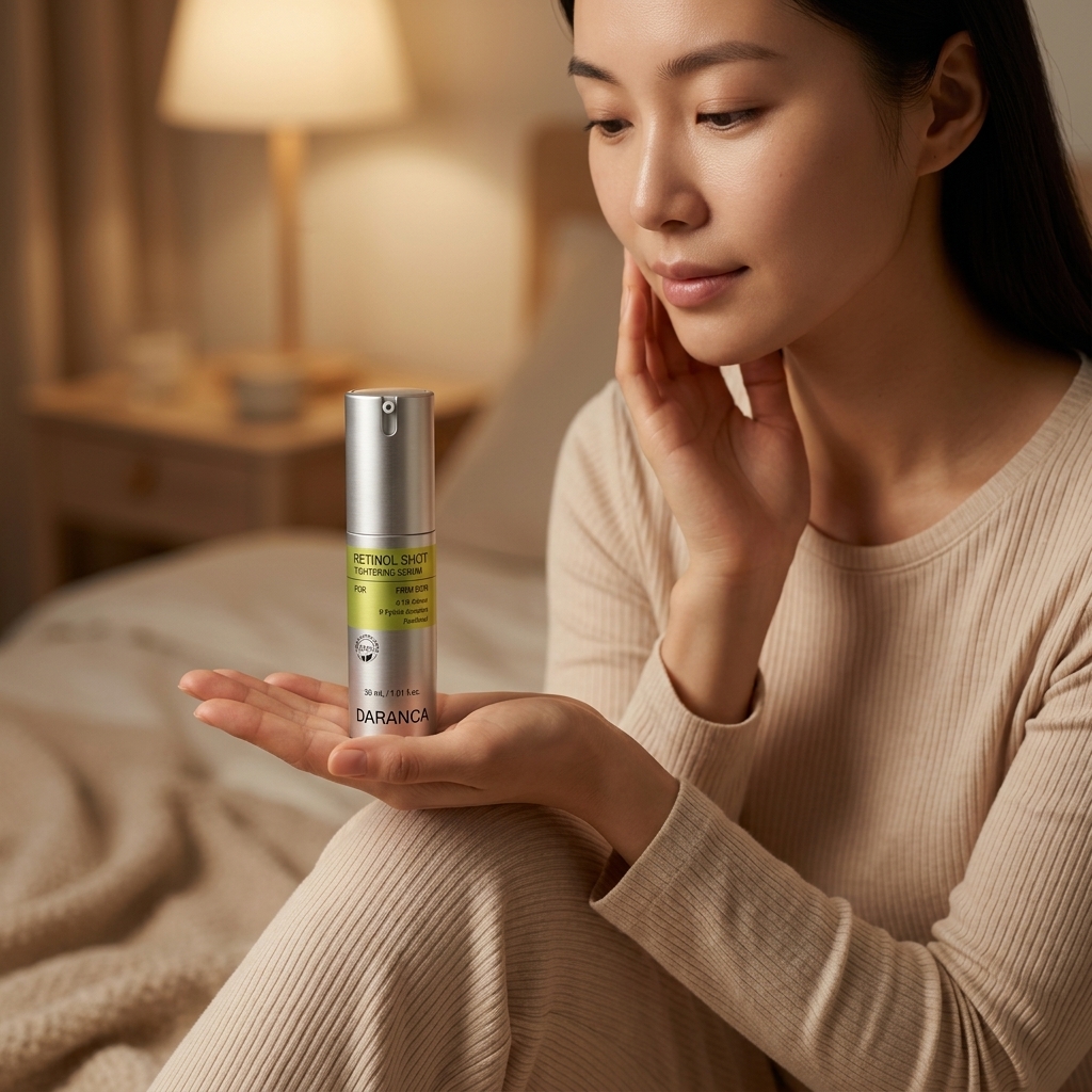 Private Label OEM/ODM Vitamin a 0.1% Retinol Shot Tightening Fine Lines Firming Face Anti-Aging Peptide Facial Serum Skin Care