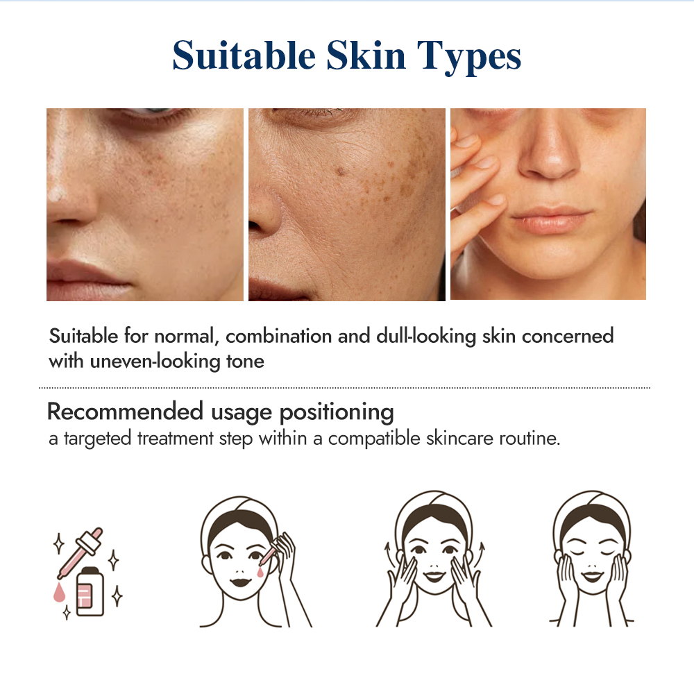 Bulk Formulation Nicotinamide Brighten Skin Hydration Oil Balancing Care Dark Spot Customer Filling Face Serum