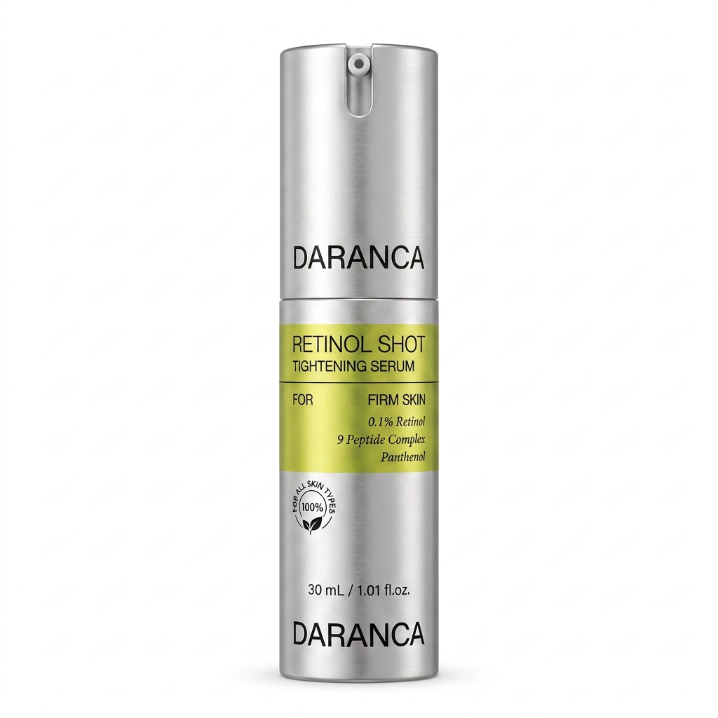 Private Label OEM/ODM Vitamin a 0.1% Retinol Shot Tightening Fine Lines Firming Face Anti-Aging Peptide Facial Serum Skin Care