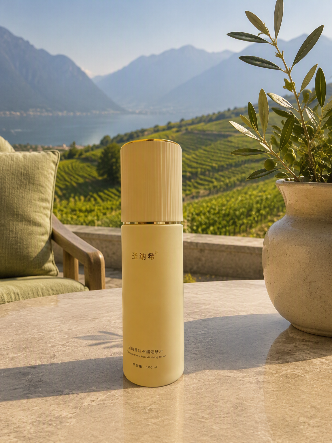 Custom Formulation SANAE Nourishing Face Tonic with Swiss Glacier Water Custom Formula