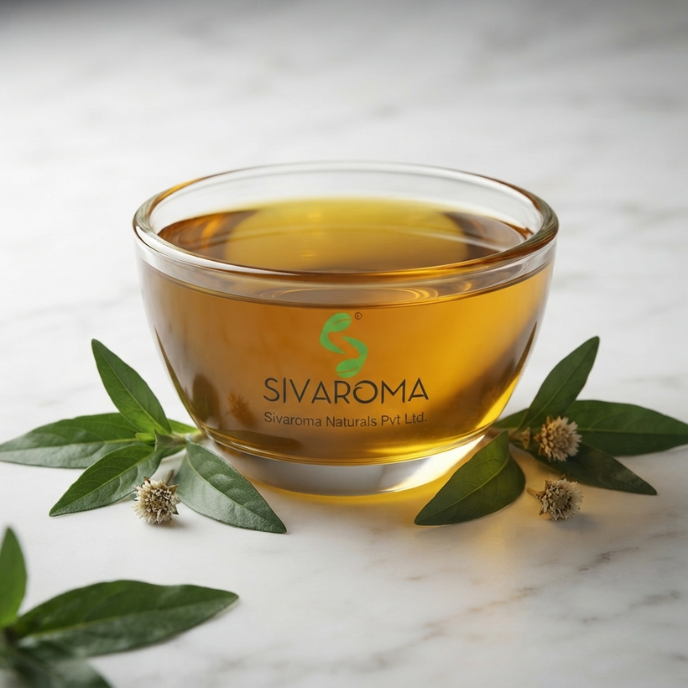 Bhringraj Oil from Traditional Indian Botanical Sources for Personal Care Products Hair Care Blends and Beauty Formulation