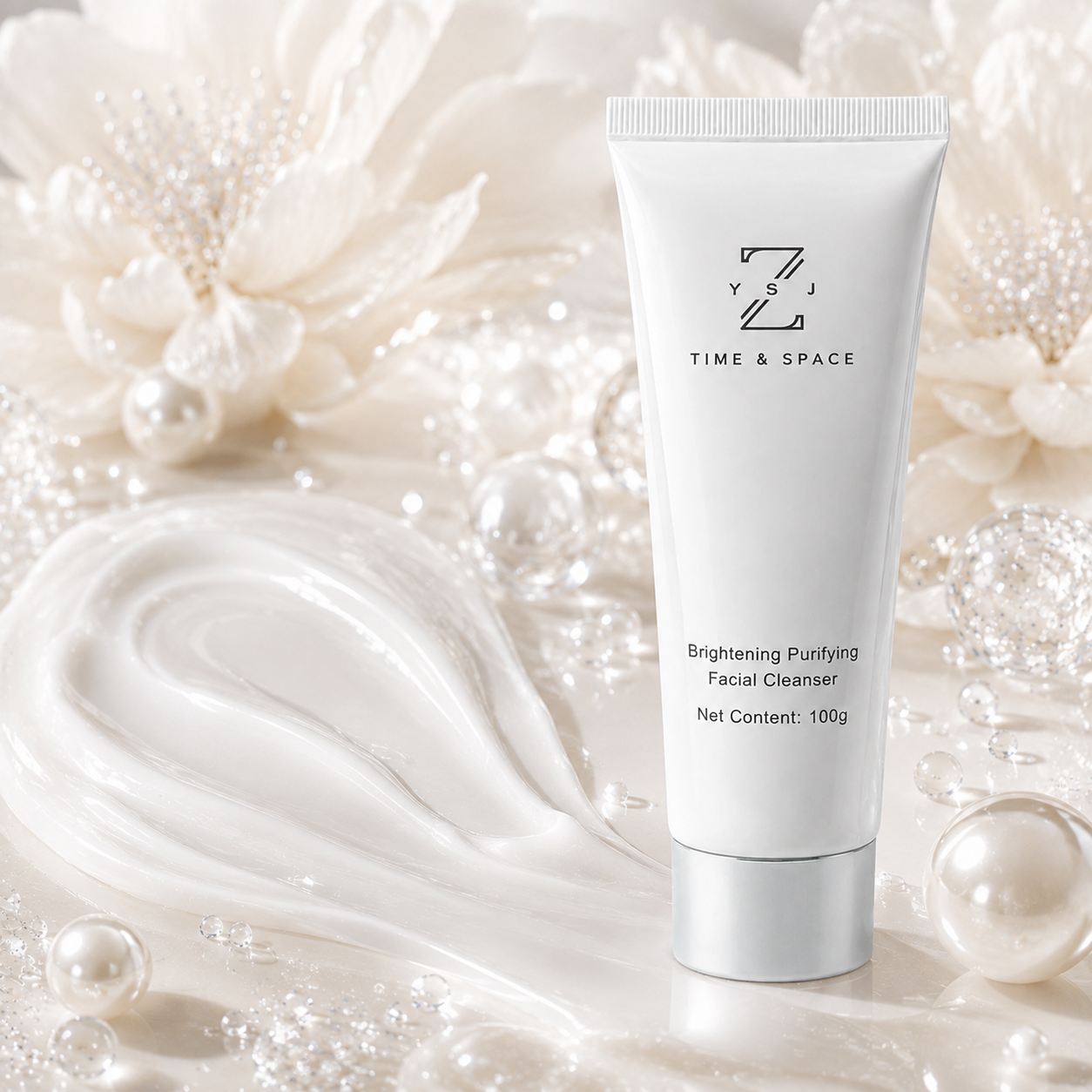 Prebiotic Microbiome Friendly Cleanser White Label Cosmetics Barrier Safe Face Wash Calms Redness During Daily Wash