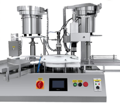 Desktop Full Automatic 2ml 10ml 20ml Laboratory Vial Filling Machine for Cosmetic Liquid Production Line