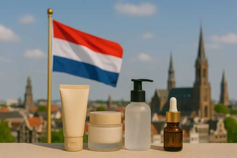 Sustainable cosmetics formulation and packaging for the Netherlands