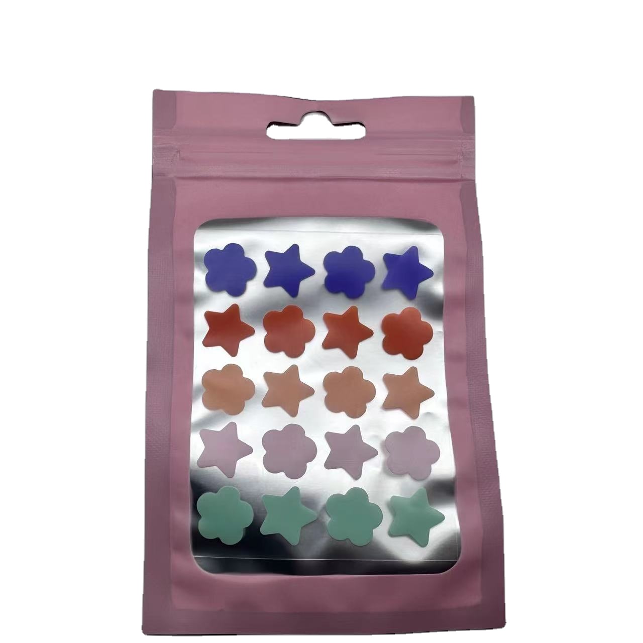 Fashional Five Colors Flowers Absorb Fluid and Reduce Inflammation Cruelty-Free Skincare Hydrocolloid Pimple Patches