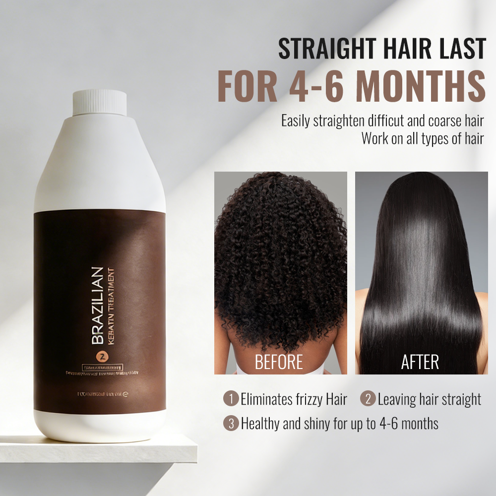 Pro Tech Innovative Brazilian Hair Keratin Smoothing System Naturals Hydrolyzed Keratin for Hair Treatment