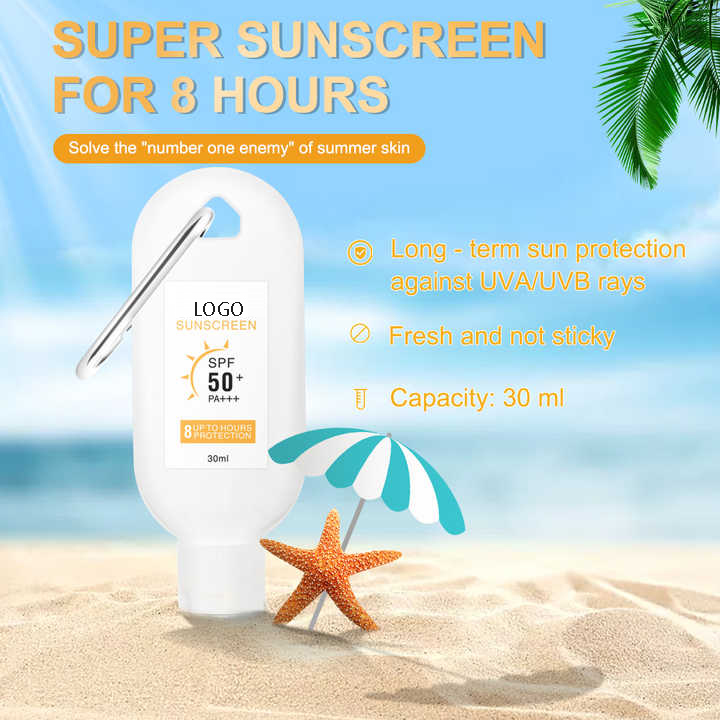 OEM ODM Facial Sunscreen SPF 50 pa Skin Whitening Sun Protection Lotion Custom Logo Korean Sunblock Moisturizing Sunscreen
